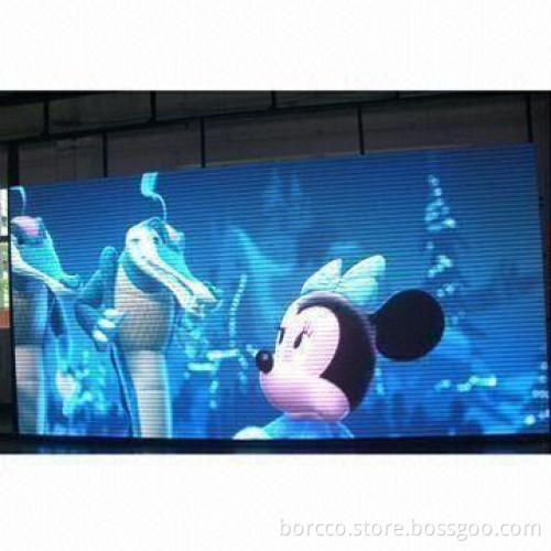Indoor Mesh Transparent Video Wall with Aluminum Frame